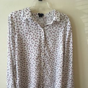 Ann Taylor Button Down